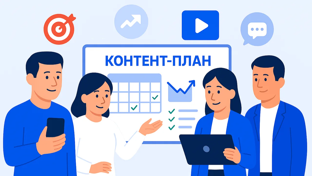 Специалисты маркетингового агентства Метриум разрабатывают план развития личного бренда