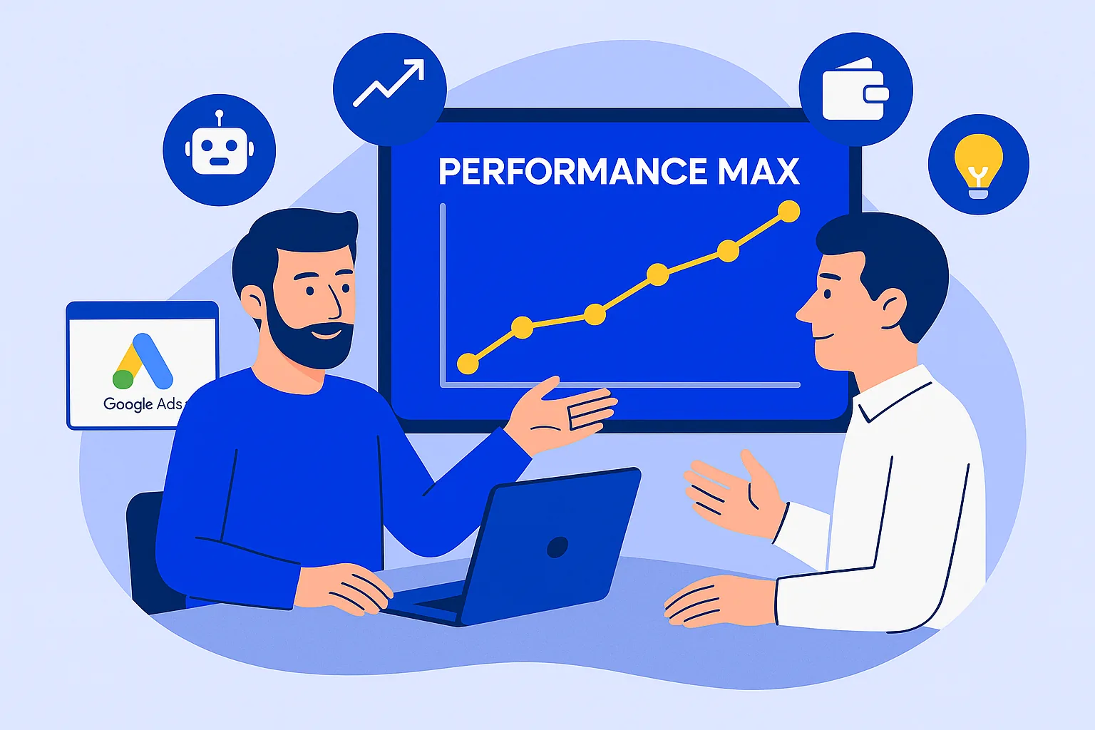 Специалисты Метриум настраивают Performance Max для малого бизнеса