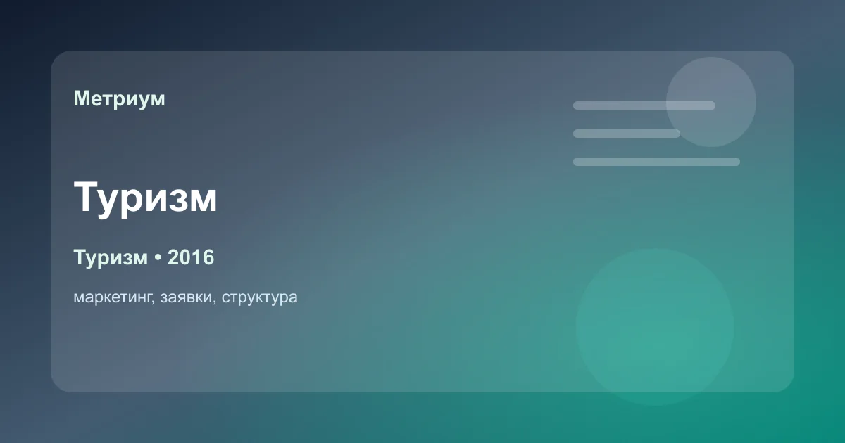 обложка кейса рекламы для туристического агентства