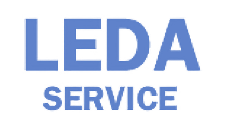 Логотип клиента Метриум: LEDA Service, восстановление данных