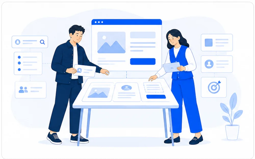 Команда Метриум собирает оффер и первый экран лендинга под запрос из Google Ads